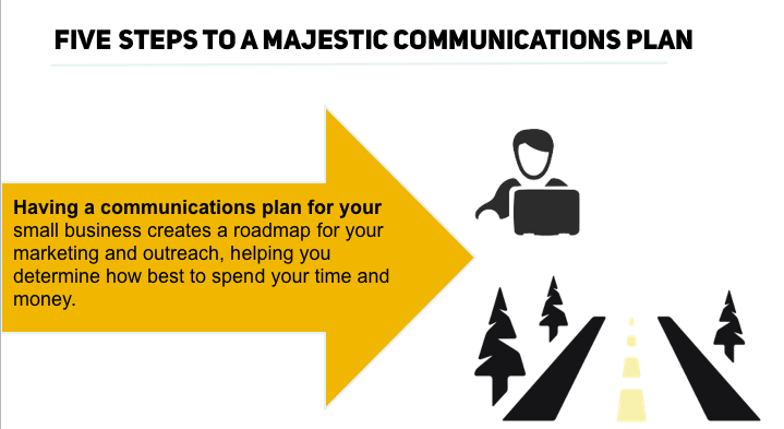 Infographic: 5 Steps to a Majestic Communications Plan